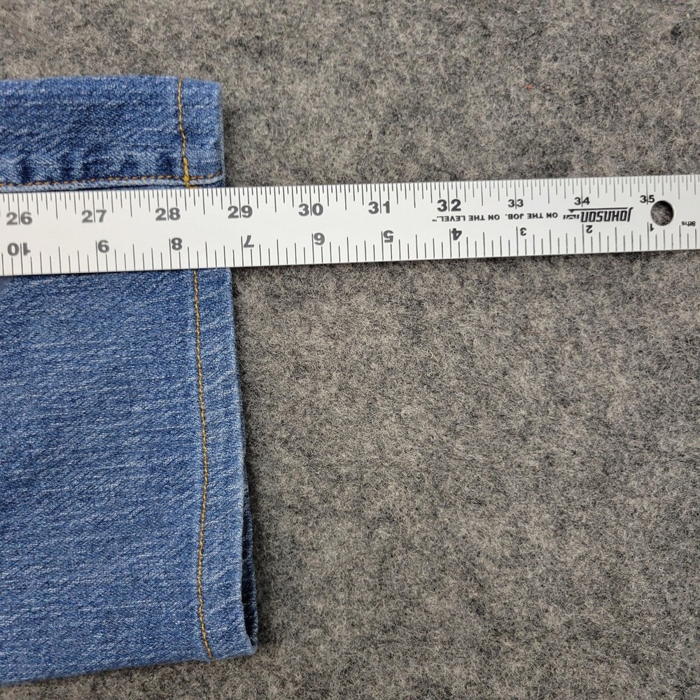 Warp Weft Eze Jeans Womens 10/30 Baggy Boho Streetwear Americana Y2K Street Wear - Picture 10 of 13